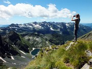 Un gran bel ‘divertente’ Pizzo di Cigola (2632 m) il 31 luglio 2014